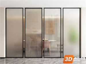 Folding screen Skp Files 